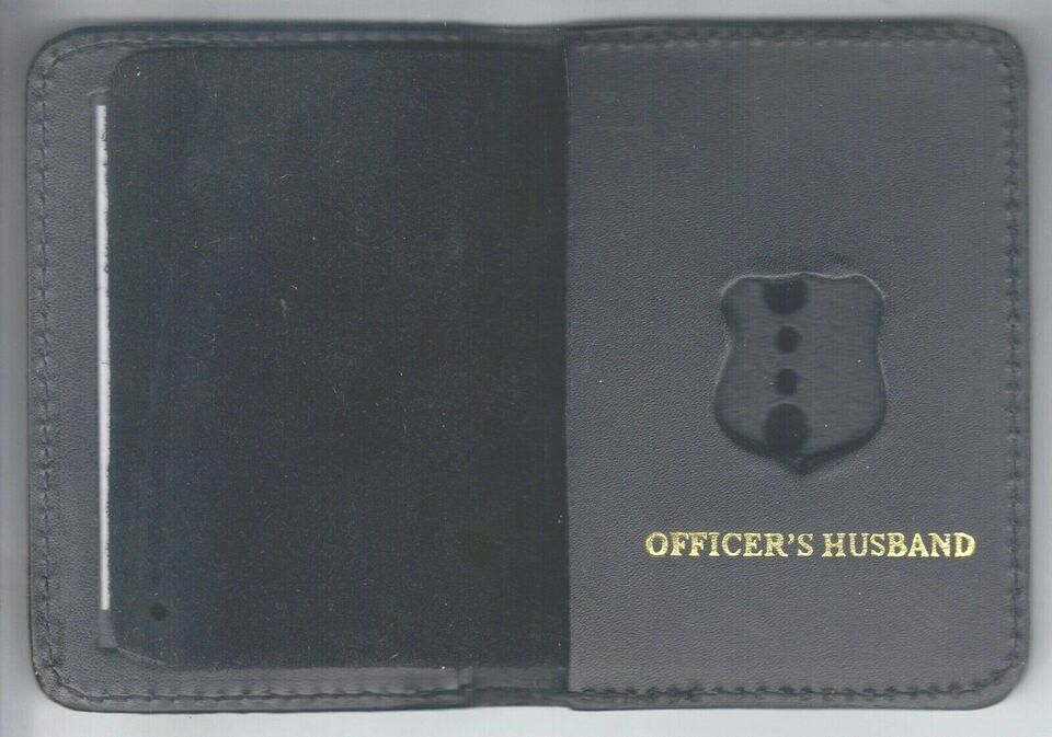 New York City Police Officer&#39;s Husband 1-inch mini pin wallet (no mini) - $18.65