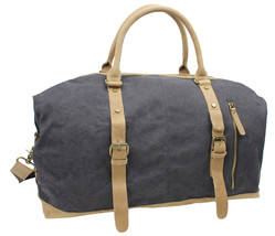 Vagarant Traveler Classic Antique Sytle Cotton Canvas Medium Duffle GYM Bag C75. - £67.94 GBP