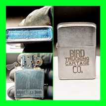 Early Vintage Advertising Zippo Lighter Pat 2032695 With Matching Insert... - $173.24