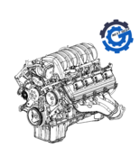 New OEM Mopar 6.4l v8 Heavy Duty Hemi Engine for 2014-15 RAM 3500 04893450A - $11,000.00