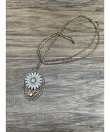 The Limited Signed Gold Tone Rhinestone Necklace 38&quot; Chain KG JD - $181.42 MXN