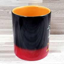 Paris Las Vegas 10 oz. Souvenir Ceramic Coffee Mug Cup Black Red Orange - £11.24 GBP