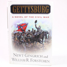 Signed Gettysburg A Novel Of The Civil War Gingrich Newt Forstchen William HC DJ - £27.09 GBP
