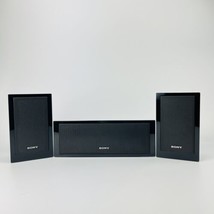 Sony Surround Sound Speaker SS-CT101 Center &amp; 2 SS-TS102 Surrounds. Grea... - $29.02
