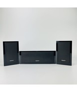 Sony Surround Sound Speaker SS-CT101 Center &amp; 2 SS-TS102 Surrounds. Grea... - £22.94 GBP