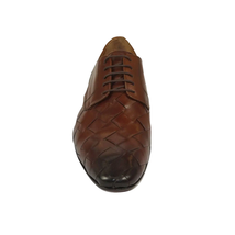 Men's GENIO Genuine Braided Leather Upper And Sole Shoes Turkey 120197862 Cognac image 2