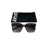 Quay Australia Level Up Square Sunglasses Gray Smoke 51MM - $70.69