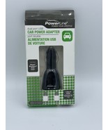 Poweline Dual Port USB Car Power Adapter - £5.00 GBP