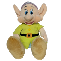 Disney Dopey Dwarf Snow White &amp; The Seven Dwarfs Stuffed Animal 27&quot; - £31.15 GBP