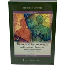 The Great Courses Biological Anthropology Dv Ds &amp; Guidebook Sealed - £17.46 GBP