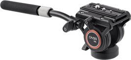 The Cayer H6 Video Fluid Head, Camera Tripod Fluid Drag Pan Head With 60 Mm - £50.18 GBP