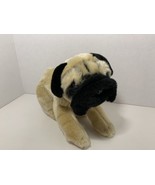 Animal Alley Toys R Us plush tan brown pug puppy dog stuffed animal - £6.23 GBP