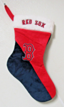 Embroidered MLB Boston Red Sox on 18″ Red/Blue Basic Christmas Stocking - £23.04 GBP