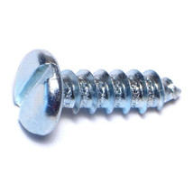 #12 x 3/4&quot; Zinc Plated Steel Slotted Pan Head Sheet Metal Screws (20 pcs.) - $12.59