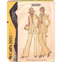 Vintage Sewing PATTERN McCalls 3691, Pounds Thinner Easy Misses 1973 Jacket - £14.46 GBP