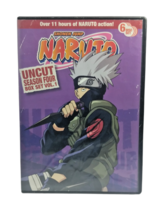Shonen Jump Naruto Uncut Season 4 Volume 1 Box Set (2002, 6 Disc Set) Anime - £10.03 GBP