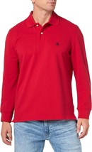 Brooks Brothers Slim Fit Red Long Sleeve Polo Shirt, XL XLarge BB-2278 - $113.36