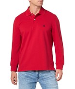 Brooks Brothers Slim Fit Red Long Sleeve Polo Shirt, XL XLarge BB-2278 - $155.04 CAD