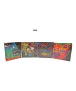Canvas Wall Art Painting Mushrooms Trippy 60S Hippie Psychedelic 12x12 S... - $475.07 MXN