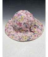 H&amp;M Hat  1 1/2 - 4 Y Girls Bucket Hat Sun Pink Butterflies Bow Kids - $395.06 MXN