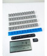 CASIO Electronic Keyboard Rubber Contact Strips blue grey  lcd screen PA... - $19.00