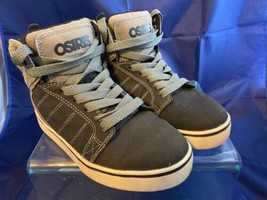 OSIRIS Black and Grey High Tops Size 4 Women&#39;s Clean Pre-Owned Skate Shoes - $22.52