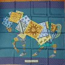 Hermes Shawl A Cheval After Mon Carre 90 CM Silk Horse 88.9cm - £488.59 GBP