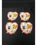 UNUSED 1950s Paper Doll CLOWN Valentines Cards Diecut Cutouts NEW OLD ST... - €25,36 EUR