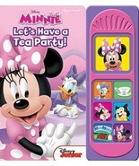 Let&#39;s Have a Tea Party! Disney Junior Minnie:  Sound Book by Erin Rose... - $129.43 MXN