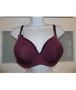 BALI BRA BURGUNDY  RN 15763 UNDERWIRE ADJUSTABLE STRAPS SIZE 38D WOMEN&#39;S... - $33.25