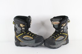 Vintage 90s Ski Doo Racing Mens 7 Distressed Insulated Snowmobile Riding Boots - £61.91 GBP