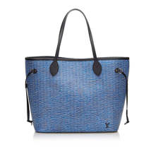 Louis Vuitton Epidenim Neverfull MM Tote Bag Denim Blue - £1,958.32 GBP