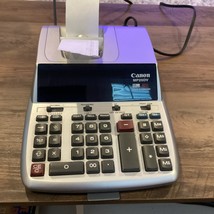 Canon MP25DV Desktop 12-Digit 2-Color Printing Calculator With Clock &amp; C... - $16.83