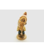 Hard Rubber Dwarf Figurine #3, Fontanini, Depose Italy, Spider Mark, Sno... - $20.07 CAD