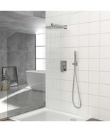 10&quot; Square Dual Shower Head System - Brushed Nickel - $3,426.92 MXN