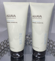 2 X Ahava Mineral Shower Gel 6.8 oz No Boxes. Fracture Sealed. - £22.55 GBP