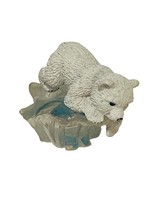 Polar Bear Figurine Playmates Hamilton anthropomorphic Michael Adams Goi... - £23.22 GBP