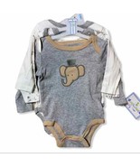 Duck Duck Goose 3 pack long sleeve bodysuits 3-6 m - $13.55