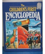 Vintage 1985 children&#39;s First Encyclopedia Hardcover Book Exeter Books U... - $3.99