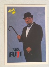 Mr Fuji Trading Card 1990 WWF WWE wrestling Classics #22 - £1.59 GBP