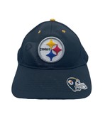 Pittsburgh Steelers NFL Team Apparel Black Hat OS Mens Adjustable - £13.17 GBP
