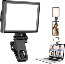 Rechargeable Selfie Light, Clip-on LED Ring Light for Phone, Laptop, Tablet and  - £29.23 GBP