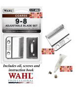 Wahl 9-8 COARSE REPLACEMENT CLIPPER BLADE For Stable/Show/Kennel Pro,UClip - £40.08 GBP