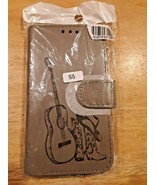 Country music guitar, boots, hat, Samsung Galaxy S5  Flip Cell Phone Case - $11.87