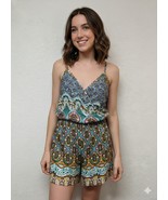 Value and Comfort Women&#39;s Summer Romper Sleeveless Spaghetti Strap Size ... - $277.70 MXN