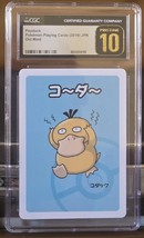 CGC 10 Pristine Psyduck Old Maid Playing Card 2019 Pokemon - $739.49 MXN
