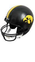 IOWA HAWKEYES Helmet Franklin NCAA Youth Football Costume w Chin Strap V... - $34.43 CAD