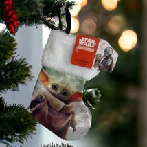 Star Wars The Mandalorian The Child Mini Christmas Holiday Stocking 7&quot; NEW - £6.15 GBP