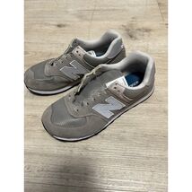 New Balance 574 Classic Sneakers Men's Gray Shoes Sz 8.5 ML574EGG - $32.40