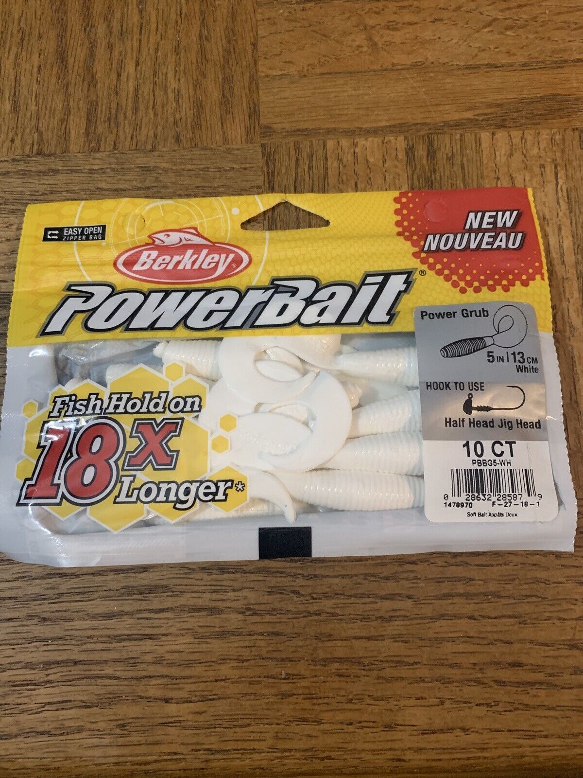 Berkley Power Bait Power Grub White-Brand and 50 similar items